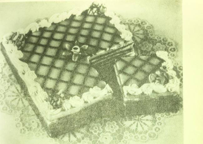 صورة من كتاب "إنتاج المعجنات والكعك" في عام 1976