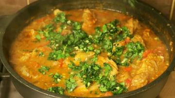 Chakhokhbili الدجاج 🐔 صفة بسيطة من المطبخ الجورجي